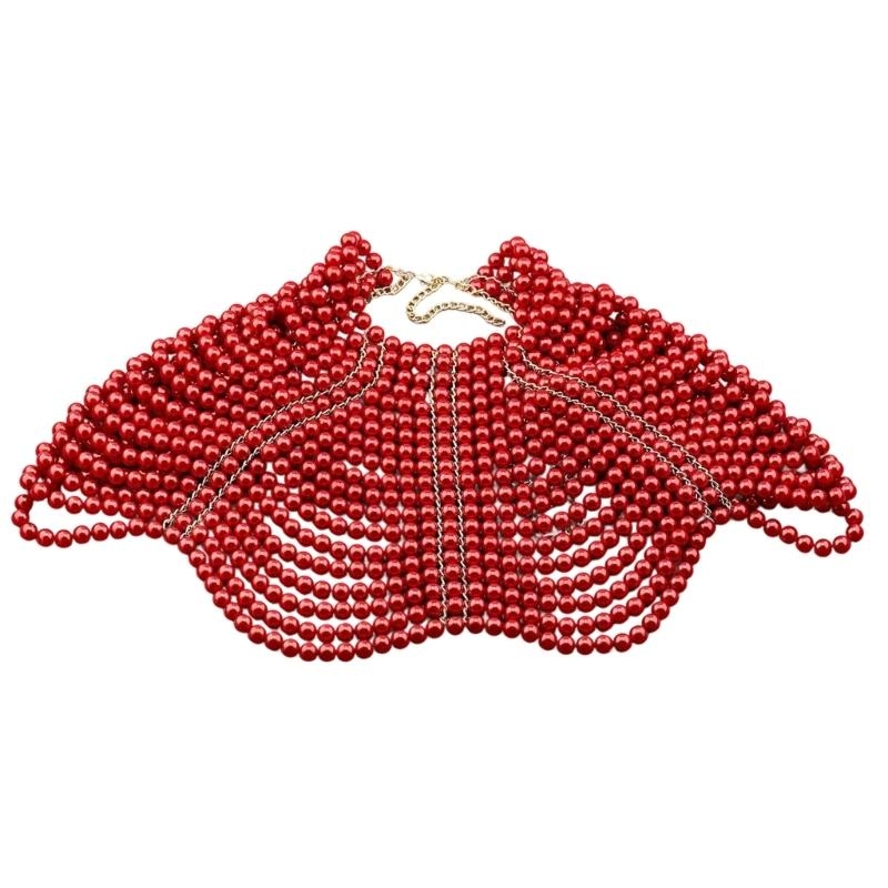 Body Jewelry Chest - 49MD Elegante scialle da donna multistrato