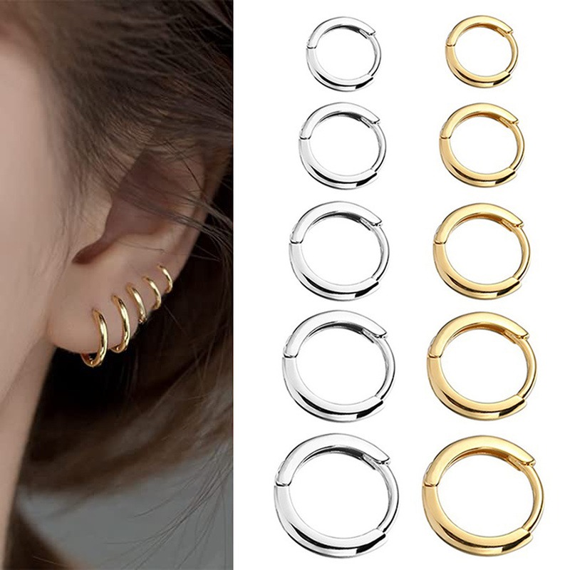 Conch Earring Hoop - 1 paio di orecchini a cerchio