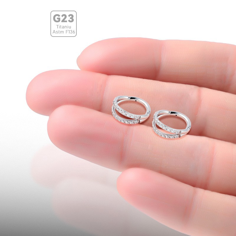 ASTM F136 Titanio Conchiglia A - Conch Earring Hoop recensione e prezzo