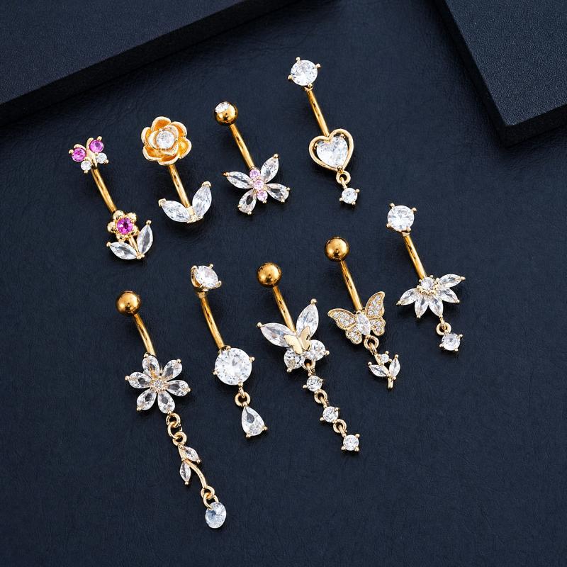 1 Pezzo Anello per Ombelico co - Body Jewelry Hypoallergenic recensione e prezzo