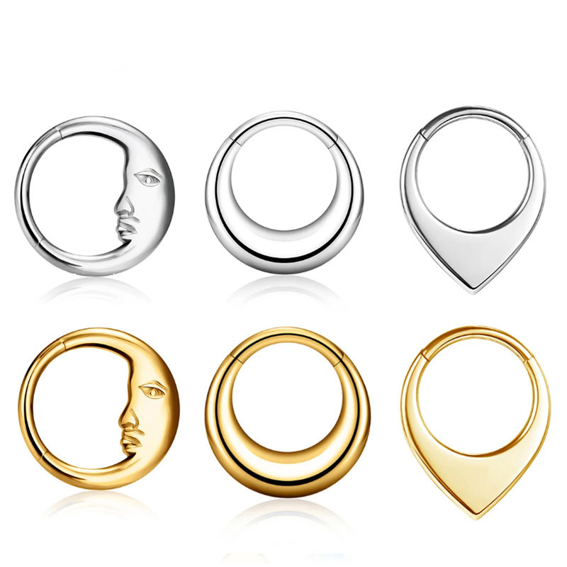 1 Pezzo Anello da Naso Gotico  - Conch Earring Hoop recensione e prezzo