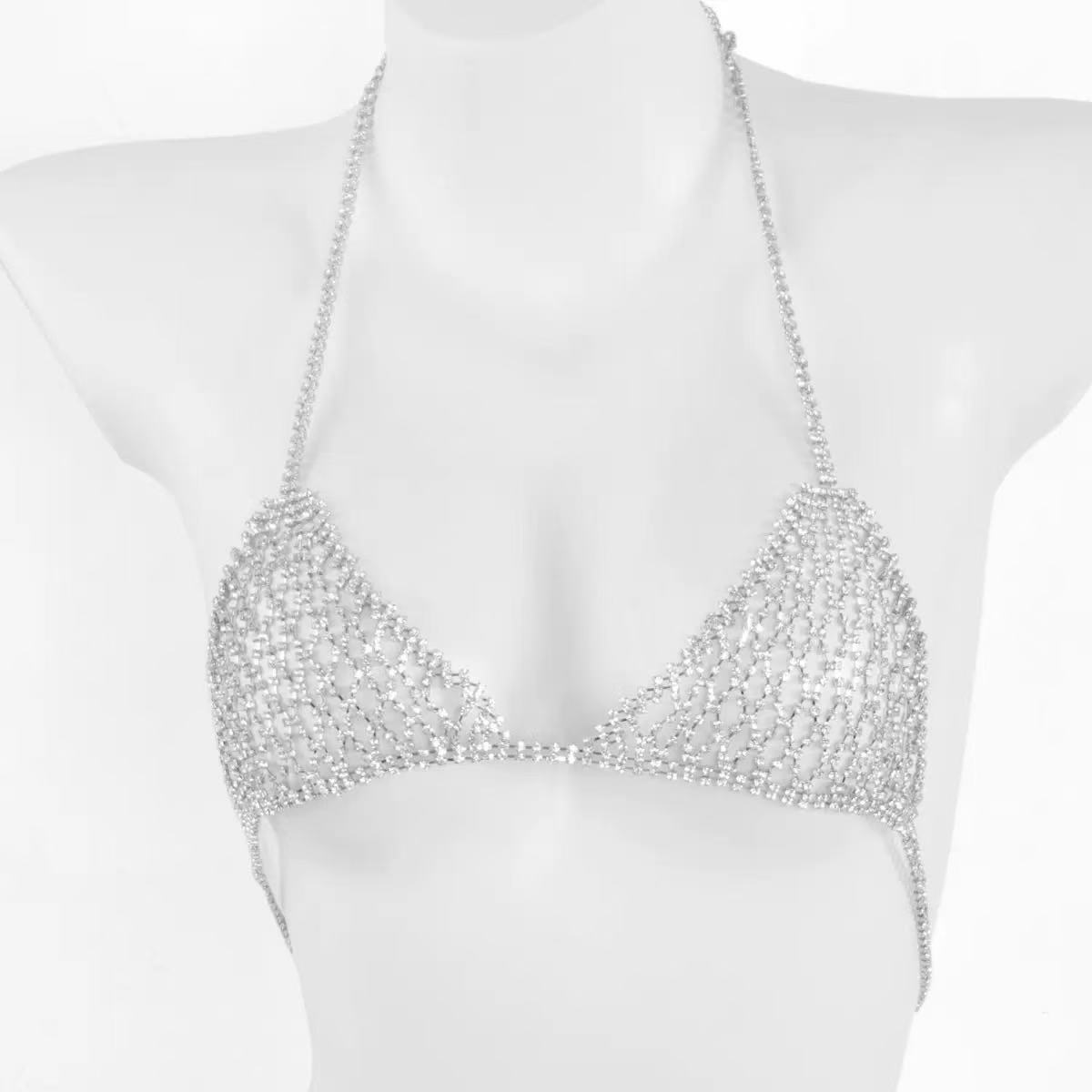 1 catena pettorale in rete di  - Body Jewelry Chest recensione e prezzo