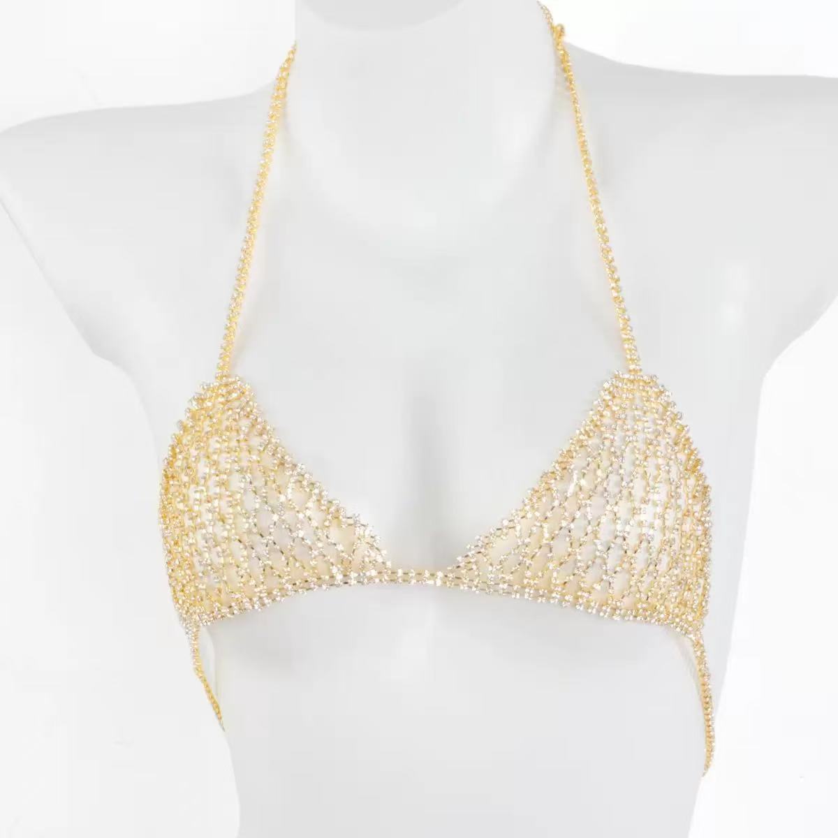 1 catena pettorale in rete di  - Body Jewelry Chest recensione e prezzo