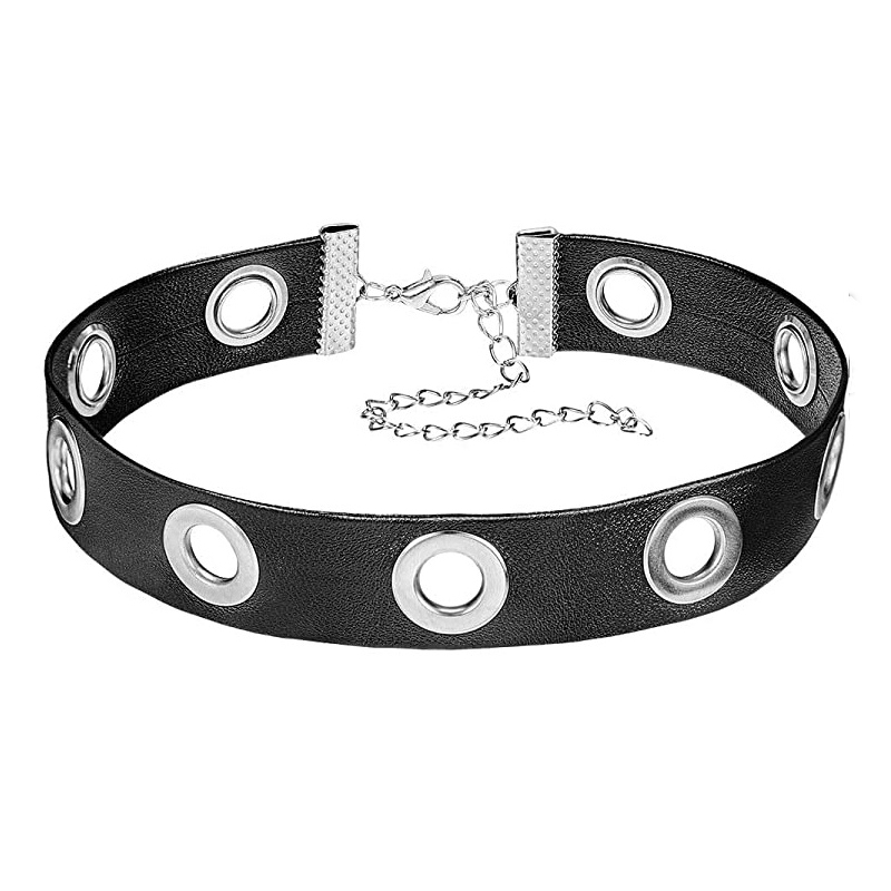 Collana girocollo in pelle di  - Body Jewelry Trend recensione e prezzo