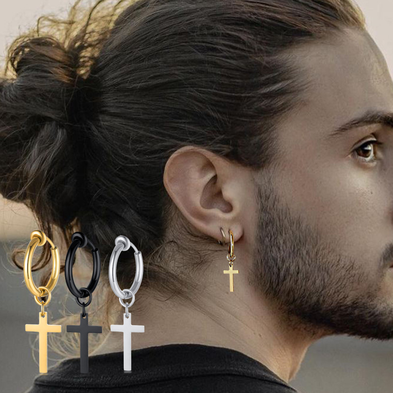 Orecchini a croce da uomo, ore - Conch Earring Hoop recensione e prezzo