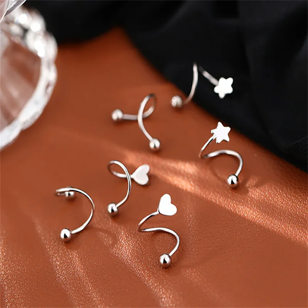 2 pezzi in acciaio inossidabil - Body Jewelry Hypoallergenic recensione e prezzo
