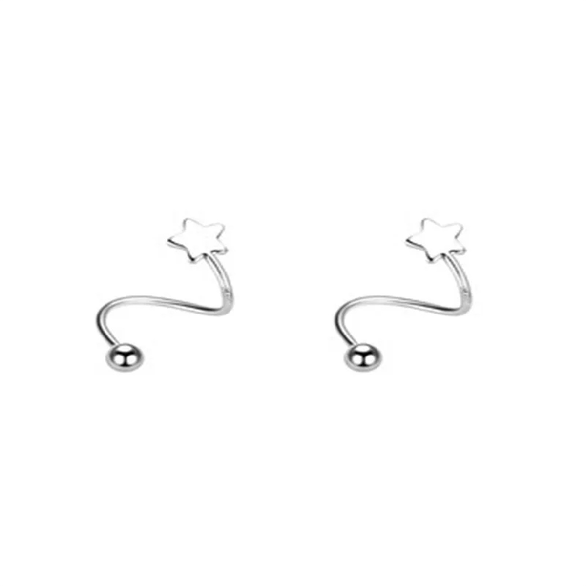 2 pezzi in acciaio inossidabil - Body Jewelry Hypoallergenic recensione e prezzo