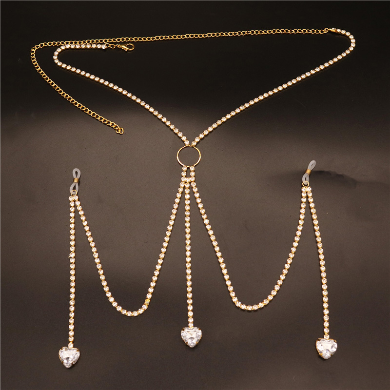 2023 nuova moda cuore bianco c - Body Jewelry Chest recensione e prezzo