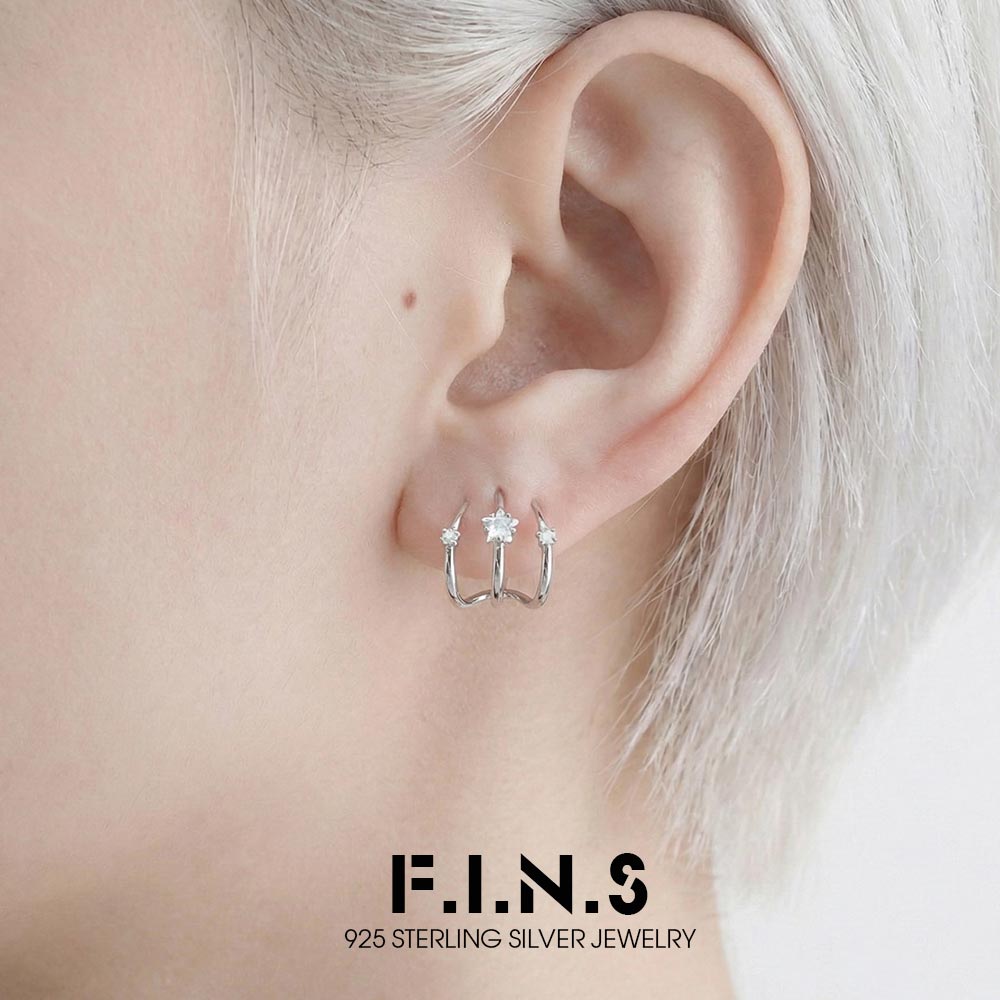 FINS Orecchini a bottone in ar - Body Jewelry Hypoallergenic recensione e prezzo