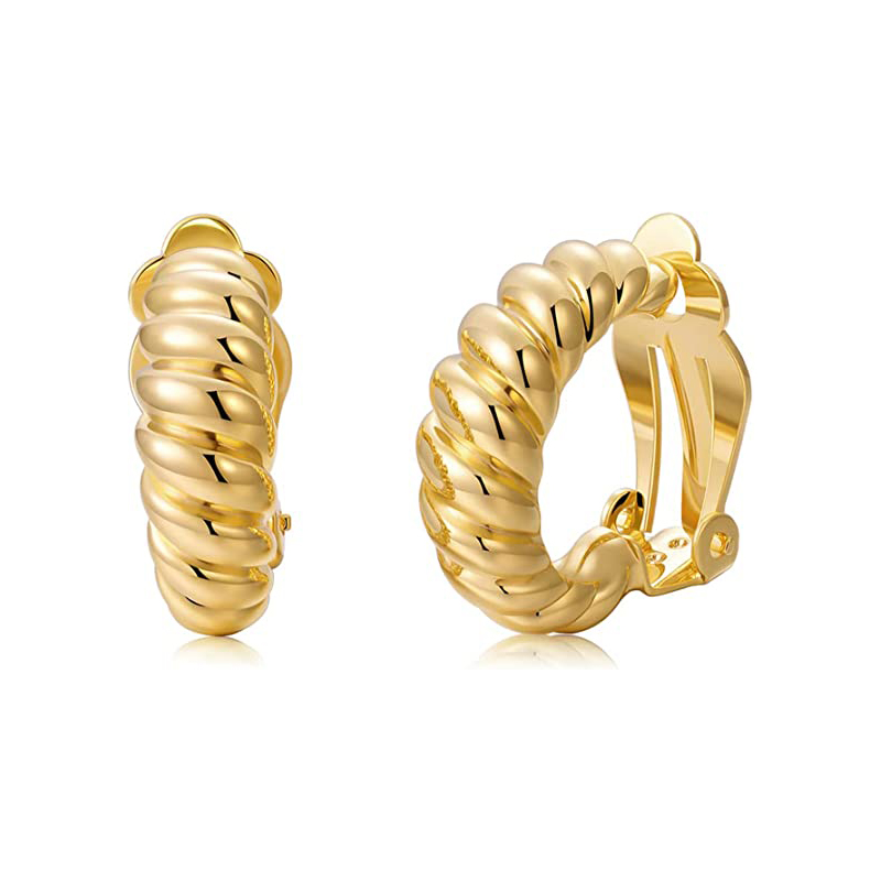 Orecchini a Clip a cerchio in  - Body Jewelry Hypoallergenic recensione e prezzo