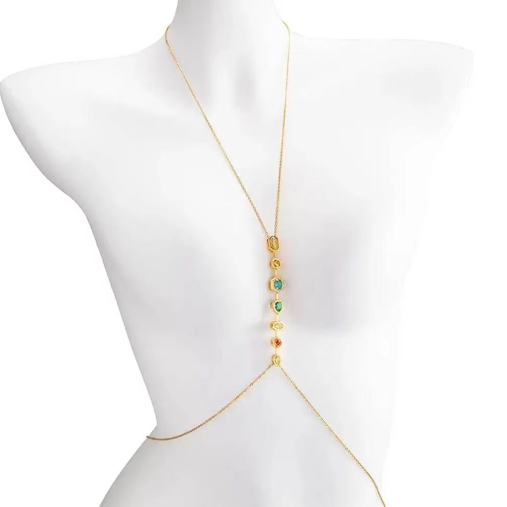 PuRui Squisita Catena per il C - Body Jewelry Chest recensione e prezzo