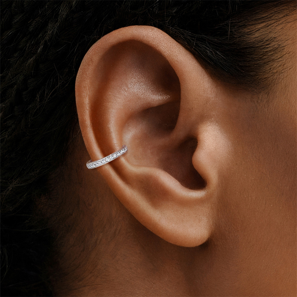 KOJ 1PC Orecchino a Polsino a  - Body Jewelry Hypoallergenic recensione e prezzo