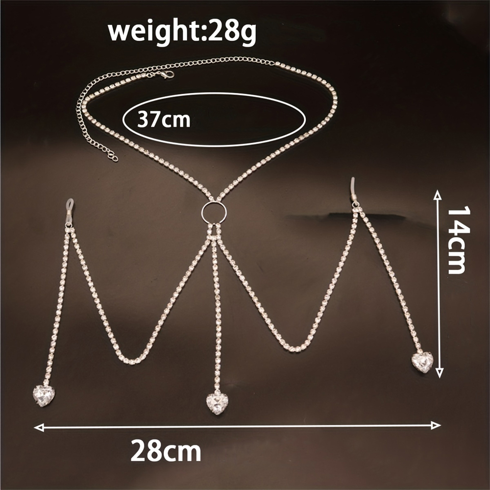 Squisita moda brillante strass - Body Jewelry Chest recensione e prezzo