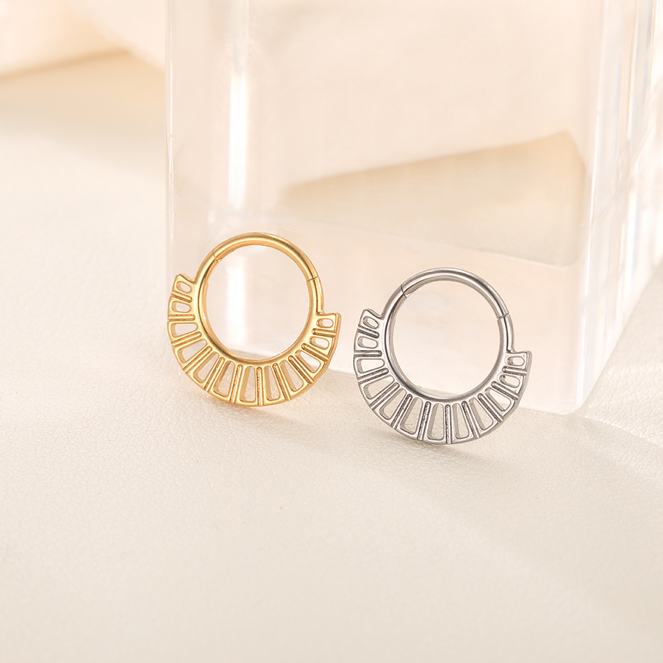 1PC 16G Setto Naso Anello A Ce - Conch Earring Hoop recensione e prezzo