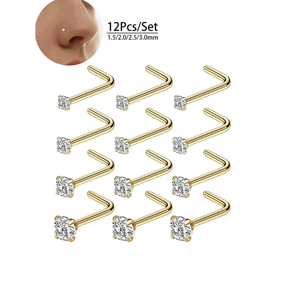 Set completo da 12 pezzi Borch - Body Jewelry Hypoallergenic recensione e prezzo