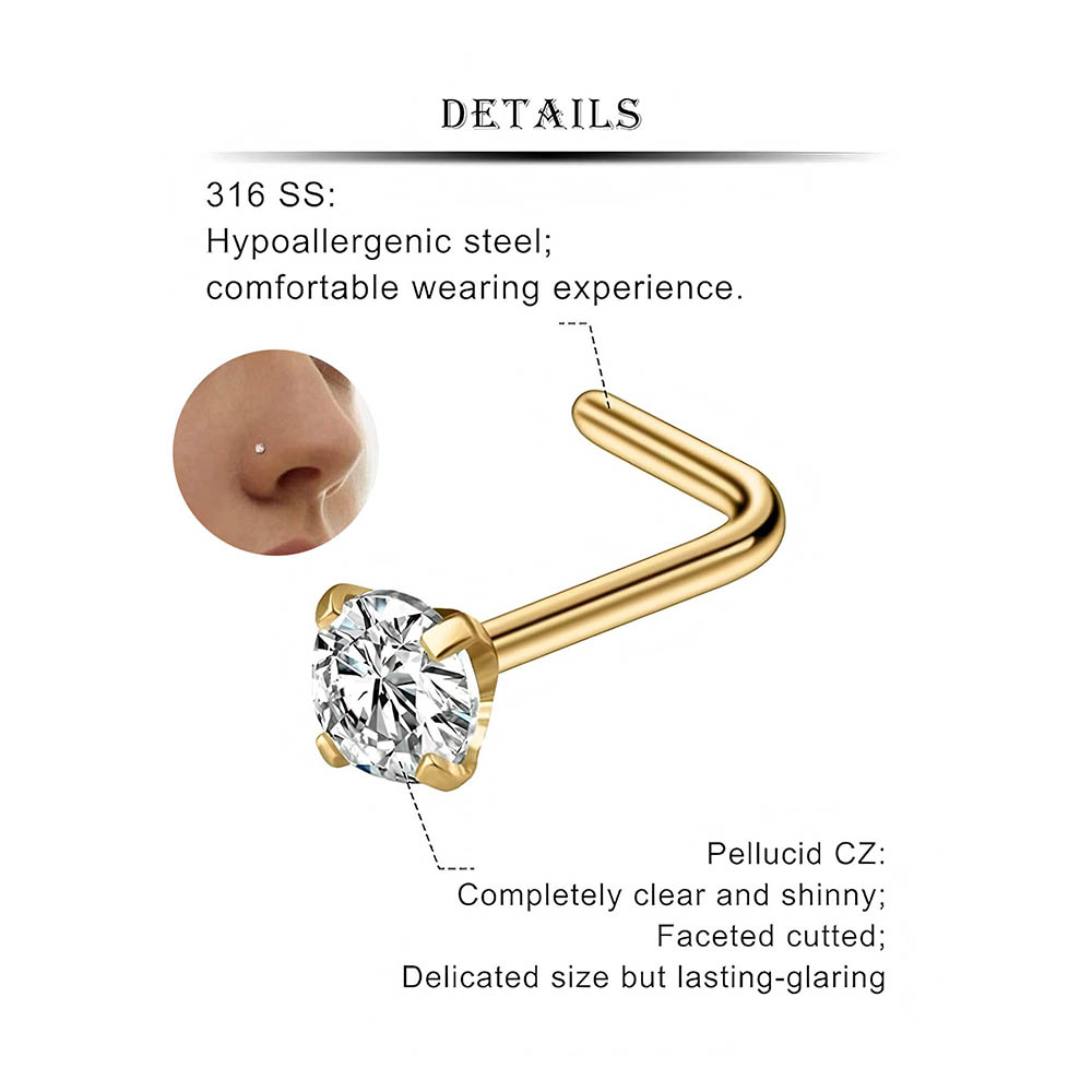 Set completo da 12 pezzi Borch - Body Jewelry Hypoallergenic recensione e prezzo