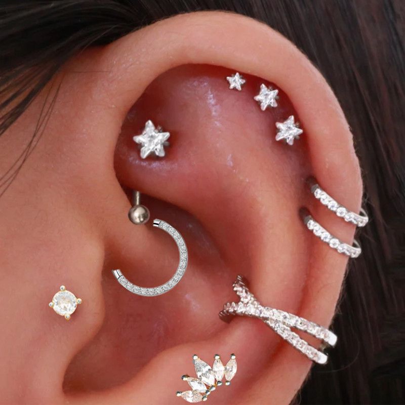 Helix Piercing Star Orecchini  - Body Jewelry Trend recensione e prezzo