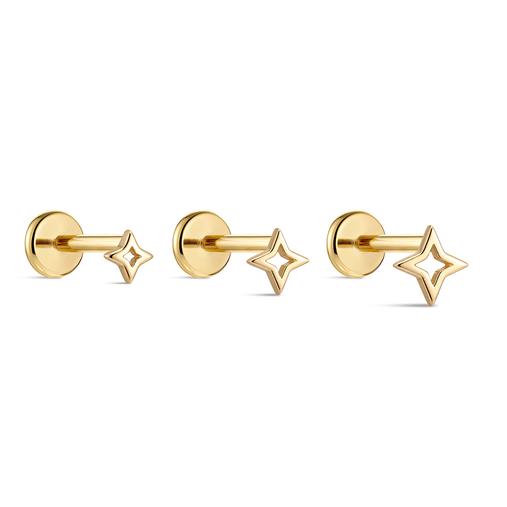 ROXI 1 Pezzo Orecchini a Perno - Body Jewelry Hypoallergenic recensione e prezzo